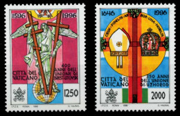 VATIKAN 1996 Nr 1172-1173 Postfrisch S015F42 - Unused Stamps