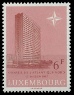 LUXEMBURG 1967 Nr 752 Postfrisch SAE456A - Unused Stamps