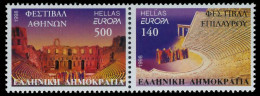 GRIECHENLAND 1998 Nr 1978A Und 1979A Postfrisch WAAGR PAAR X0B4A5A - Unused Stamps