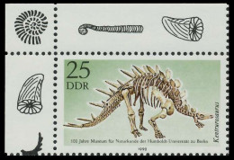DDR 1990 Nr 3325KB Postfrisch ECKE-OLI SB5A0C2 - Unused Stamps