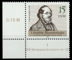 DDR 1989 Nr 3238 Postfrisch ECKE-ULI X0E3C3E - Unused Stamps