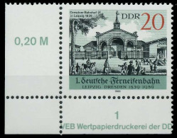 DDR 1989 Nr 3239 Dgz Postfrisch ECKE-ULI X0E3C5A - Ungebraucht