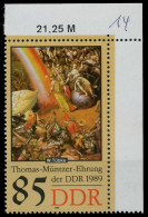 DDR 1989 Nr 3273 Postfrisch ECKE-ORE X0E406E - Unused Stamps