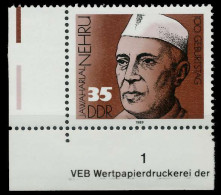 DDR 1989 Nr 3284 Postfrisch ECKE-ULI X0E420A - Unused Stamps