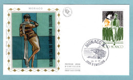 FDC Monaco 1988 - Industrie Monégasque De Prêt à Porter - YT 1661 - FDC