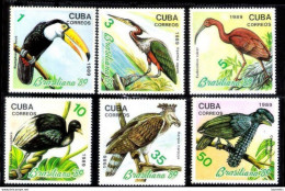 D7660  Birds - Oiseaux - 1989 - MNH - Cb - 2,40 - Other & Unclassified