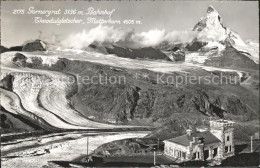 12138897 Gornergrat Zermatt Bahnhof Theodulgletscher Matterhorn Gornergrat Zerma - Autres & Non Classés