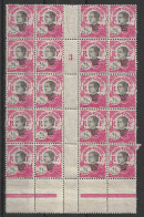 INDO - CHINA....." 1922.."......SG118.....GUTTER BLOCK OF 20.......MNH... - Unused Stamps
