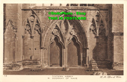 R412825 Tintern Abbey. W. Doorway Of Nave. H. M. Office Of Works. John Swain - World