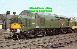 R413290 Locomotive. Newly Built Class 37 Diesel Locomotive No. D 6736. Oxford Pu - World