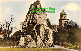 R412449 Castle Ruins And St. Marys Church. Bridgnorth. F. U. S. BDH. 77. Friths - World