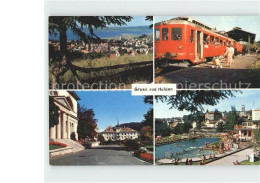 12110827 Heiden AR Bodensee Rorschach Heidenbahn Kirchplatz Hotel Krone Schwimmb - Other & Unclassified