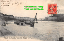 R412451 6. Lyon. La Crue De La Saone. Janvier 1910. Les Bas Ports Envahis. Quai - World