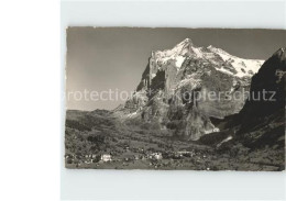 12082017 Grindelwald Mit Wetterhorn Grindelwald - Autres & Non Classés