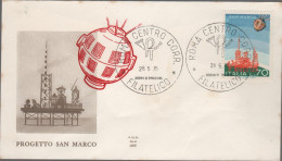 ITALIA - ITALIE - ITALY - 1975 - Imprese Spaziali Italiane - FDC ALA - FDC