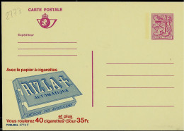 Publibel Neuve N° 2773  ( Papier à Cigarettes RIZ  LA + - Angoulême ) - Werbepostkarten