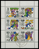 DDR BLOCK KLEINBOGEN Nr 1450-1455 Gestempelt KLEINBG X0FB0A2 - Andere & Zonder Classificatie