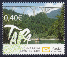 Montenegro 2006 European Nature Protection Tara Rivers Bridges Europa Architecture, MNH - Montenegro