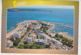 CANNES 06 Carte Circulée Timbrée  La Pointe Du Palm-Beach Et Les Iles De Lerins - Cannes