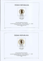 NL 829-830 Czech Rep. J. Cimrman, Inventor Of Round Stamps 2014 Theatre And Film Character - Escritores