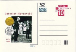 CDV C Czech Republic Jaroslav Heyrovsky - Polarography Nobel Price 1959-2009 - Nobel Prize Laureates