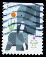 Etats-Unis / United States (Scott No.5714 - Elephant) (o) Position-2 - Usati