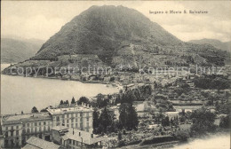 12047607 Lugano TI E Monte San Salvatore Lago Di Lugano Luganersee Lugano - Altri & Non Classificati