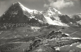 12047147 Kleine Scheidegg Interlaken Mti Eiger-Nordwand Und Moench Kleine Scheid - Andere & Zonder Classificatie