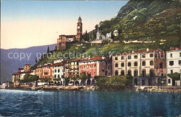 12046037 Morcote TI Lago Di Lugano Ansicht Vom Luganersee Aus Morcote - Autres & Non Classés
