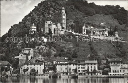 12045957 Morcote TI Ansicht Vom Luganersee Aus Lago Di Lugano Morcote - Autres & Non Classés