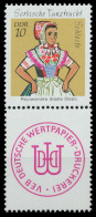 DDR ZUSAMMENDRUCK Nr 1723ZFU-II Postfrisch SENKR PAAR SBCB836 - Zusammendrucke