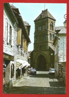 Salers (15) La Rue Du Beffroi Et L'église 2scans édition De Luxe Charcuterie "carré Et Croquant à L'ancienne" - Otros & Sin Clasificación