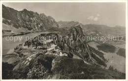 12044457 Engelberg OW Schwebebahn Nach Truebsee Alpenpanorama Engelberg - Other & Unclassified