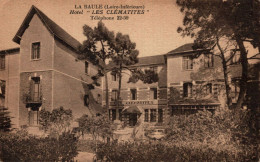 K1405 - LA BAULE - D44 - HÔTEL "Les Clématites" - Andere & Zonder Classificatie