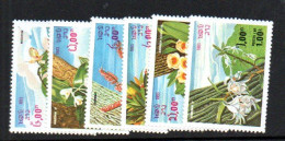 LAOS - 1983 - NATIVE FLOWERS SET OF 6  MINT NEVER HINGED, - Laos