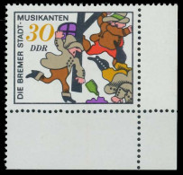 DDR 1971 Nr 1722 Postfrisch ECKE-URE X12FA9E - Unused Stamps