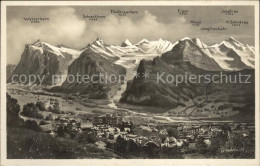 12044237 Grindelwald Panoramakarte Grindelwald - Other & Unclassified