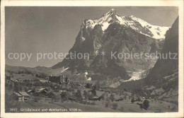 12044217 Grindelwald Mit Wetterhorn Grindelwald - Sonstige & Ohne Zuordnung