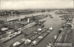 12043497 Bale Port De Petit Huningue Kleinhueninger Rheinhafen Frachtkahn Binnen - Sonstige & Ohne Zuordnung