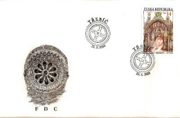 FDC 429 Czech Republic Basilic Of Trebic 2005 - Other & Unclassified