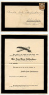 Germany 1935 Mourning Cover; Westerenger To Schiplage; 3pf. Hindenburg - Briefe U. Dokumente