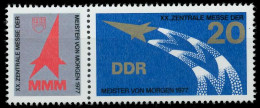 DDR ZUSAMMENDRUCK Nr WZd351 Postfrisch WAAGR PAAR SBE5A46 - Se-Tenant