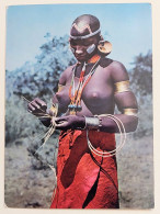 Kenya -  Bukuria Pretty Women  ,NUS ETHNIQUES Adultes ( Afrique Noire ) , Stamp African Art Used Air Mail 1977 - Kenia