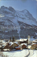 12039247 Grindelwald Dorfpartie Mit Eiger Grindelwald - Other & Unclassified