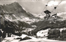 12039167 Grindelwald Sessellift Mit Eiger Grindelwald - Altri & Non Classificati