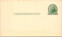 15-5-2024 (5 Z 14) USA  - United States Of America (2 Blank) Pre-Paid Postcards (not Written) 1 Cents + 3 Cents - Otros & Sin Clasificación