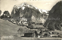 12037467 Grindelwald Mit Wetterhorn Grindelwald - Altri & Non Classificati