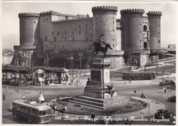 Napoli Piazza Municipio E Maschio Angioino - Napoli