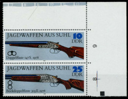 DDR ZUSAMMENDRUCK Nr SZd174 Postfrisch 3ER STR ECKE-ORE X13EFEE - Zusammendrucke