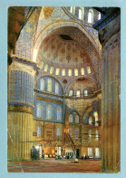 CP Turkey -Turquie - Istanbul - Sultanahmet Camii'nin Içren Gäränüsu -- Vue Intérieure De La Mosquée Bleue - Turquie